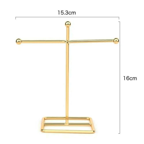 HKGYTRBN Schmuck Organizer Metall Ohrring Rack DIY Halter Ohrring Halskette Anhänger HKGYTRBN Schmuck Organizer Metall Ohrring Rack DIY Halter Ohrring Halskette Anhänger von HKGYTRBN