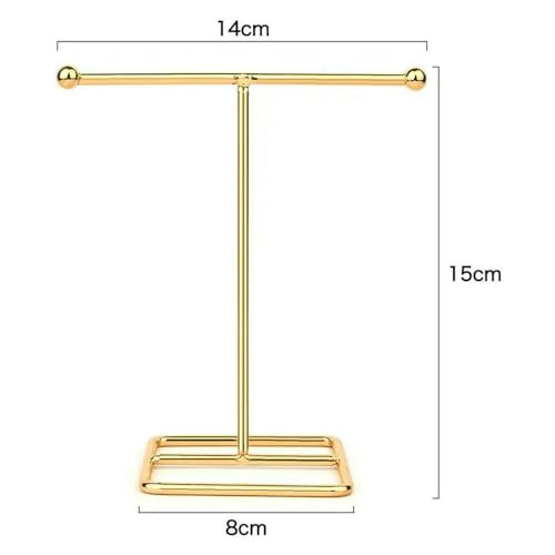 HKGYTRBN Schmuck Organizer Metall Ohrring Rack DIY Halter Ohrring Halskette Anhänger HKGYTRBN Schmuck Organizer Metall Ohrring Rack DIY Halter Ohrring Halskette Anhänger von HKGYTRBN