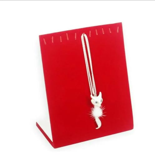 Schmuckständer für Halsketten, Anhänger, Samt, Halter für Armbänder, Ohrstecker, Ohrringe, Präsentationsständer Schmuckständer für Halsketten, Anhänger, Samt, Halter für Armbänder, Ohrstecker, Ohrringe, Präsentationsständer von HKGYTRBN