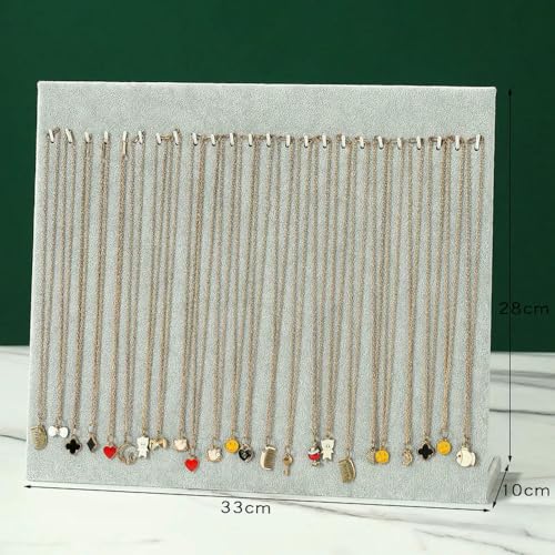 Schmuckständer für Halsketten, Anhänger, Samt, Halter für Armbänder, Ohrstecker, Ohrringe, Präsentationsständer Schmuckständer für Halsketten, Anhänger, Samt, Halter für Armbänder, Ohrstecker, Ohrringe, Präsentationsständer von HKGYTRBN