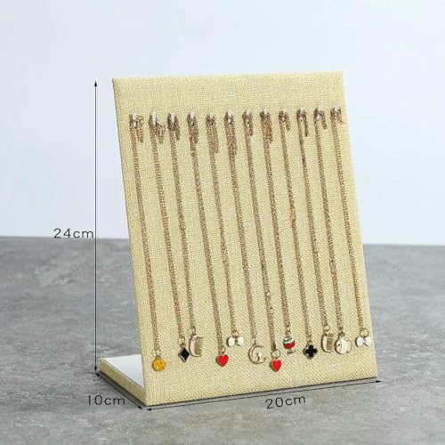 Schmuckständer für Halsketten, Anhänger, Samt, Halter für Armbänder, Ohrstecker, Ohrringe, Präsentationsständer Schmuckständer für Halsketten, Anhänger, Samt, Halter für Armbänder, Ohrstecker, Ohrringe, Präsentationsständer von HKGYTRBN