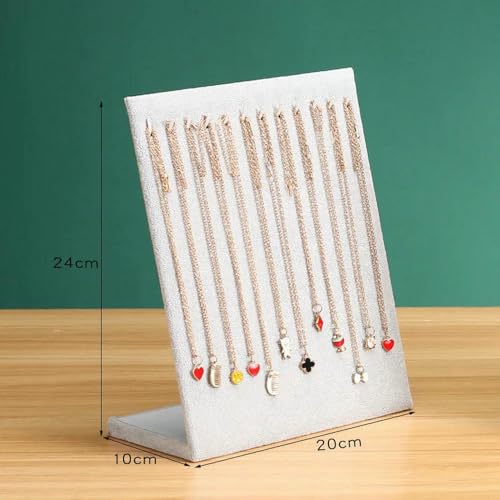 Schmuckständer für Halsketten, Anhänger, Samt, Halter für Armbänder, Ohrstecker, Ohrringe, Präsentationsständer Schmuckständer für Halsketten, Anhänger, Samt, Halter für Armbänder, Ohrstecker, Ohrringe, Präsentationsständer von HKGYTRBN