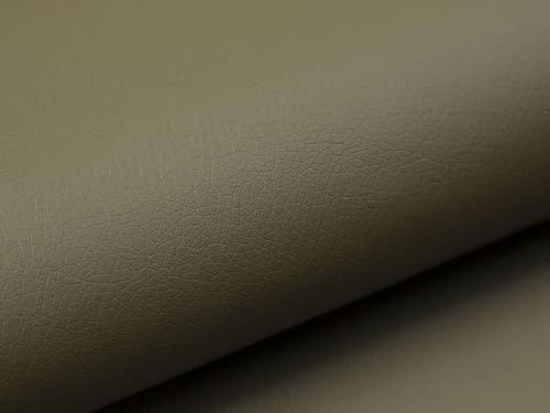 Veganes Lederersatz-Gewebe Meterware 140cm – Wasserdichtes PU-Kunstleder in Rindslederoptik – Polsterstoff für Sofa, Autositze & DIY | Einfach zu Nähen, Kratzfest(10#,400 * 140CM(4m)) von HKJGNH