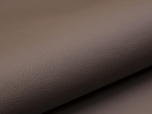 Veganes Lederersatz-Gewebe Meterware 140cm – Wasserdichtes PU-Kunstleder in Rindslederoptik – Polsterstoff für Sofa, Autositze & DIY | Einfach zu Nähen, Kratzfest(11#,700 * 140CM(7m)) von HKJGNH