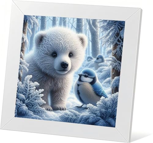 HKLIOPU Diamond Painting Erwachsene, Diamant Painting Bilder Eisbär Diamant Full Geeignet Als Geschenk Home Wanddekoration 30x30cm HKLIOPU Diamond Painting Erwachsene, Diamant Painting Bilder Eisbär Diamant Full Geeignet Als Geschenk Home Wanddekoration 30x30cm von HKLIOPU