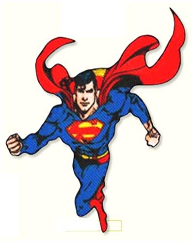 Aufnäher zum Aufbügeln, Superman, DC für dekorative Kleidung von HKM