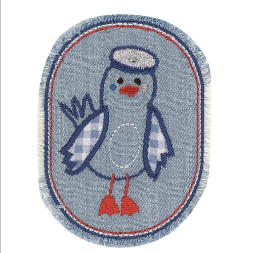 HKM 10236321 Patches, Blau/Rot, Eine Grösse von HKM