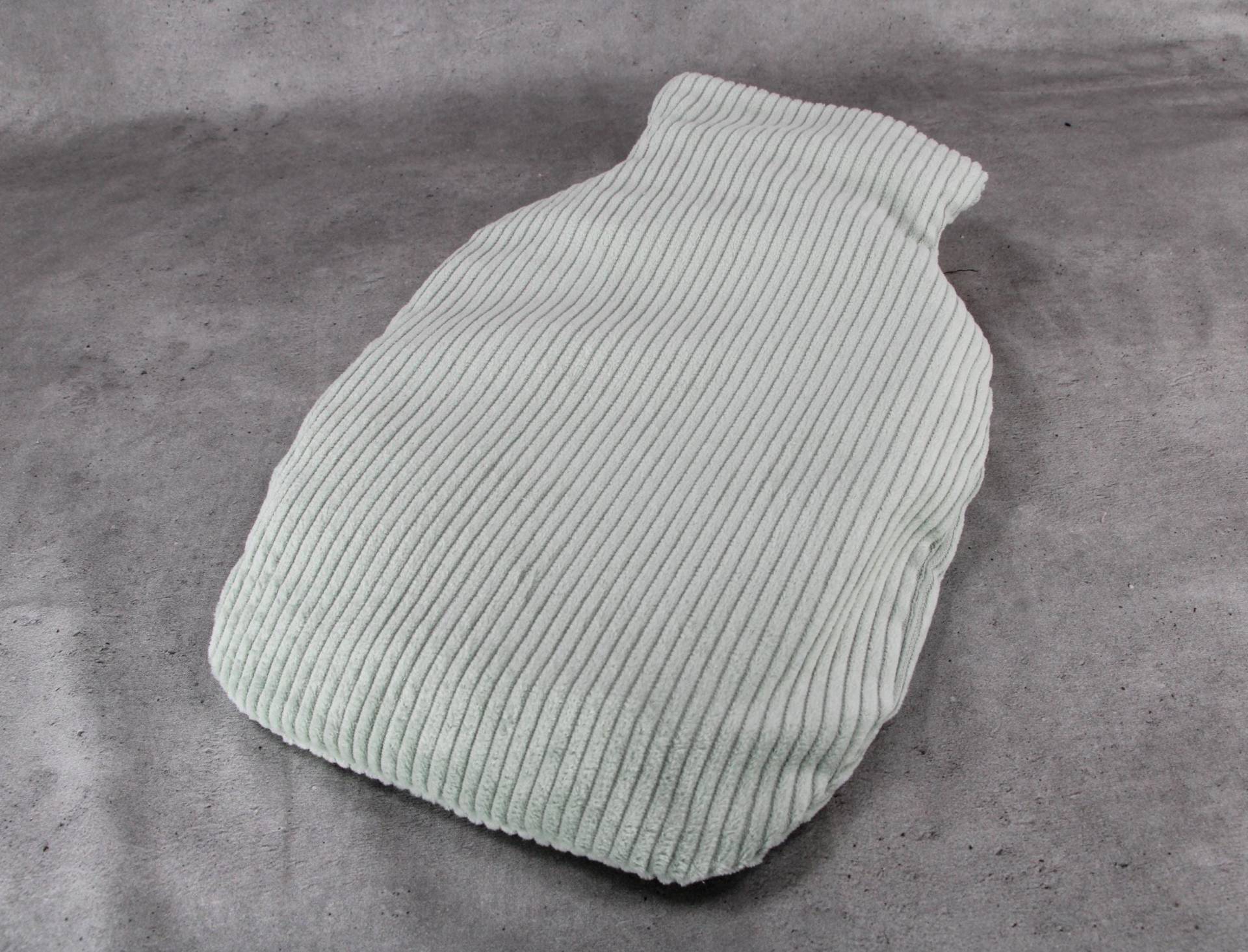 Wärmflaschenbezug, Mintfarbener Cord Wärmflaschenbezug, Mintfarbener Cord von HKModeHandmade