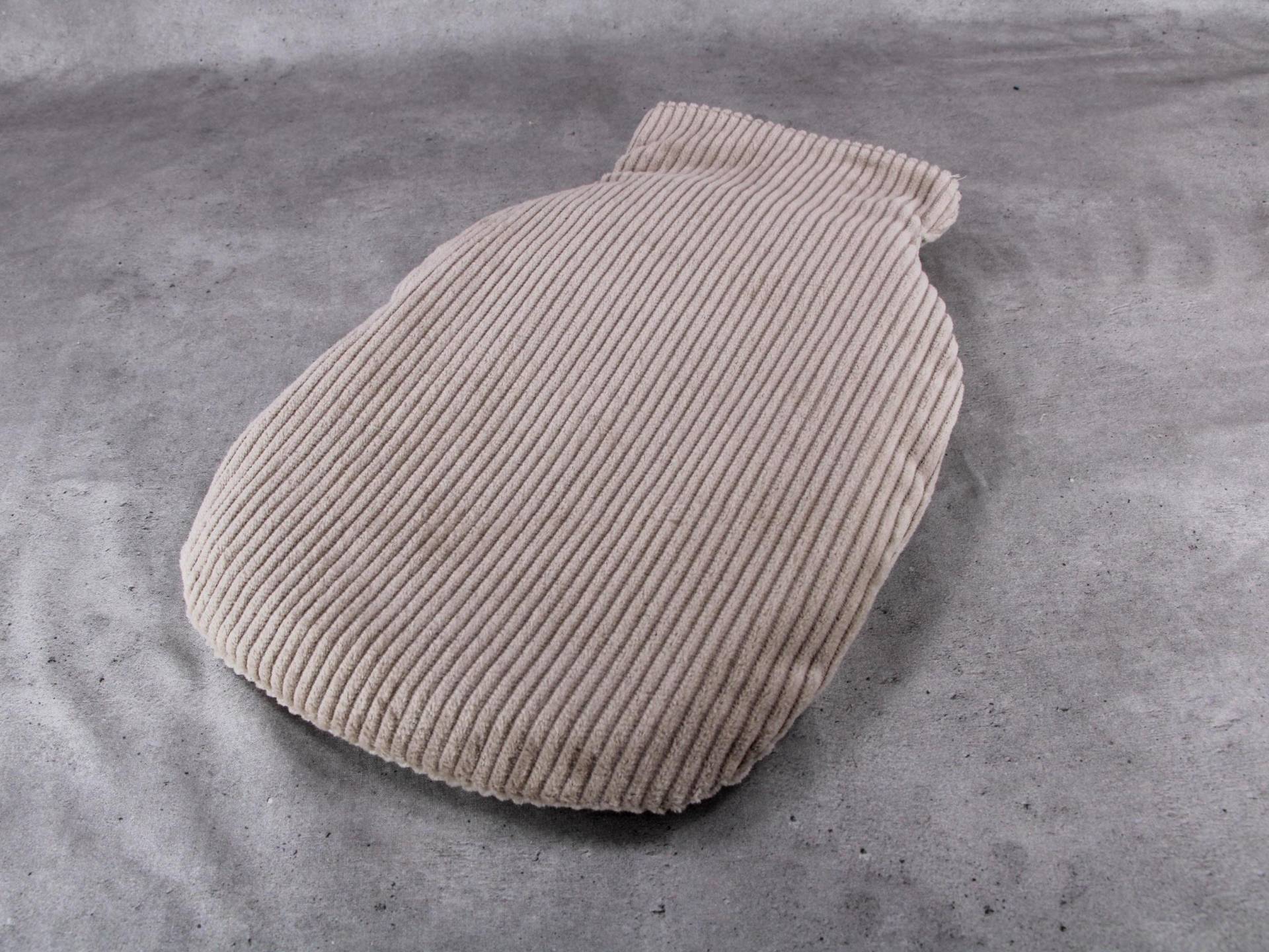 Wärmflaschenbezug, Sandfarbener Cord Wärmflaschenbezug, Sandfarbener Cord von HKModeHandmade