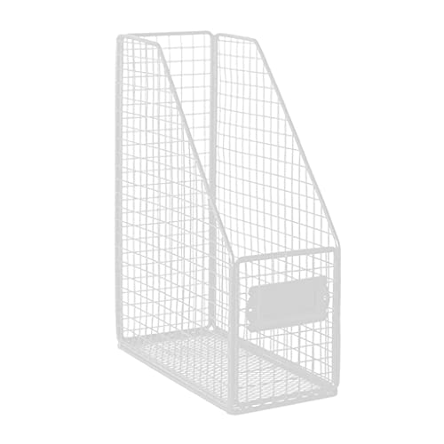 Metallmagazin Archiv, Desktop Iron Mesh File Organizer 25x11.5x32cm For Home Office School(B) von HKSDKABOP