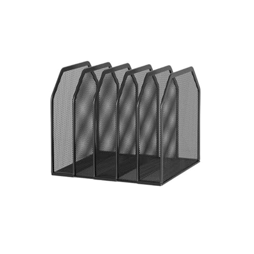 Metallmagazin Archiv, Metal Vertical Desktop File Folder Holder Multiple Sizes(Small) von HKSDKABOP