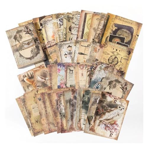 Rahmen der Zwischenablage, Skulptur Zeit Serie Material Papier Pack von 100 stücke for Sammelalbum Journal Handwerk Collage(5) von HKSDKABOP