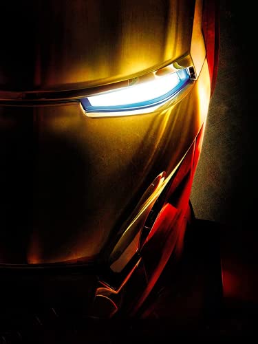 HL Lospeces Diamond Painting Kits für Erwachsene Kinder Full Coverage Leinwand Runde Strass Stickerei Kunst Iron Man 30x41cm HL Lospeces Diamond Painting Kits für Erwachsene Kinder Full Coverage Leinwand Runde Strass Stickerei Kunst Iron Man 30x41cm von HL Lospeces