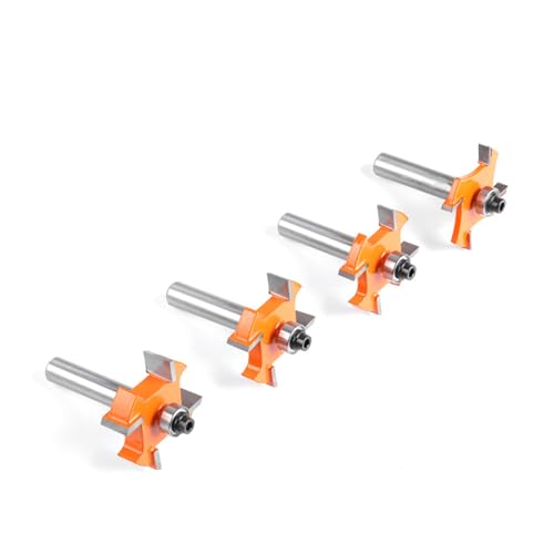 Funktionales Holzbearbeitungswerkzeug 4 Router Bit Mit 8mm Schaft Schankrillenkuhe Zum Schneiden Von Rillen Und Dadoes Funktionales Holzbearbeitungswerkzeug 4 Router Bit Mit 8mm Schaft Schankrillenkuhe Zum Schneiden Von Rillen Und Dadoes von HLBEST