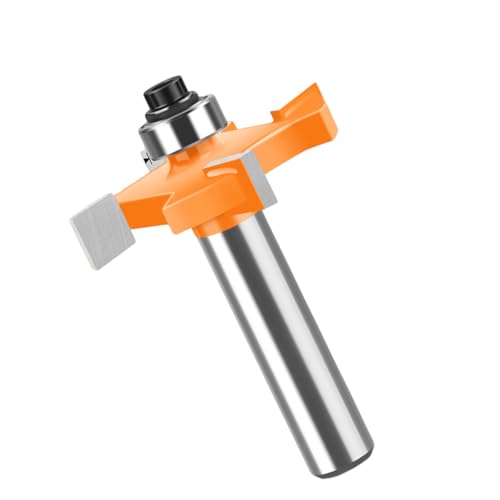 Funktionales Holzbearbeitungswerkzeug 4 Router Bit Mit 8mm Schaft Schankrillenkuhe Zum Schneiden Von Rillen Und Dadoes von HLBEST