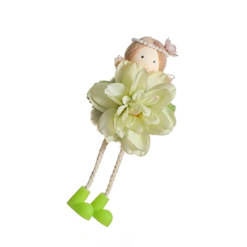 HLBEST Dekorativer Puppen-Anhänger für Mädchen, wunderschön gearbeitete Mädchenpuppen mit Blumendetail für stilvolle Taschenaufwertung HLBEST Dekorativer Puppen-Anhänger für Mädchen, wunderschön gearbeitete Mädchenpuppen mit Blumendetail für stilvolle Taschenaufwertung von HLBEST