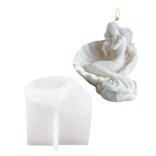Robuster Und Flexibler Silikonform Vielseitige Silikonform Für Hausdekore Shell Meerjungfrau Duft Kerzenerstellung Robuster Und Flexibler Silikonform Vielseitige Silikonform Für Hausdekore Shell Meerjungfrau Duft Kerzenerstellung von HLBEST