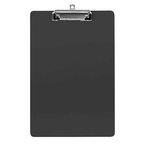 Fashion Stardard Brief A4 Größe Klemmbretter mit Low Profile Clip Schreibtisch Bürobedarf Grau von HLBSDM