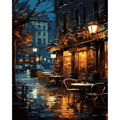 HLEIUKT Malen Nach Zahlen Erwachsene, Malen Nach Zahlen Erwachsene Anfänger, Paint by Numbers DIY Ölgemälde Leinwand Kit für Home Wand Dekor Ohne Rahmen 40X50CM HLEIUKT Malen Nach Zahlen Erwachsene, Malen Nach Zahlen Erwachsene Anfänger, Paint by Numbers DIY Ölgemälde Leinwand Kit für Home Wand Dekor Ohne Rahmen 40X50CM von HLEIUKT