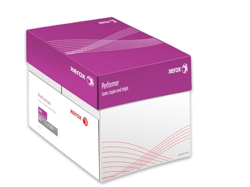 Xerox Performer Multifunktions-Papier, 80 g/m², Kopierpapier 500 1000 2500 5000 Blatt verschiedene Mengen (2500 Blatt & 1 HLKauf Block) von HLKauf