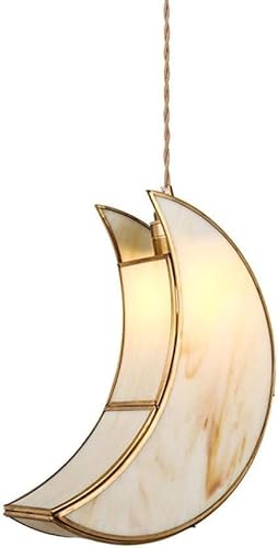 HLRTBCN Messing Kronleuchter Vintage Pendelleuchte Gebürstetes Messing Gold Marmor Glas Pendelleuchte Nordic Modern Pendelleuchte Industrielle Kronleuchter von HLRTBCN
