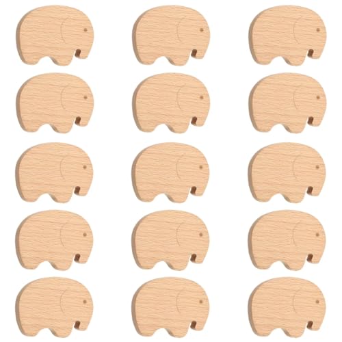 Schrankknauf aus Holz, niedlich, für Schrank, Möbel, Tür, einzigartiges Tiermotiv, Kinderzimmer, Kommode, Schublade, Buchenholzgriff, Kinderzimmer, Schlafzimmer, dekorativ, 15 Stück Schrankknauf aus Holz, niedlich, für Schrank, Möbel, Tür, einzigartiges Tiermotiv, Kinderzimmer, Kommode, Schublade, Buchenholzgriff, Kinderzimmer, Schlafzimmer, dekorativ, 15 Stück von HLXDECO