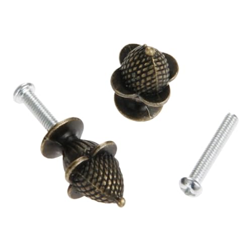 HLXDZ KnöPfe FüR SchräNke 10 Stück Vintage-Erdbeer-Möbelgriff Mit Schrauben, Zinklegierung, Türgriff, Schrank, Schublade, Küche, Zugknopf, 25 X 18 Mm Bequemer Griff HLXDZ KnöPfe FüR SchräNke 10 Stück Vintage-Erdbeer-Möbelgriff Mit Schrauben, Zinklegierung, Türgriff, Schrank, Schublade, Küche, Zugknopf, 25 X 18 Mm Bequemer Griff von HLXDZ