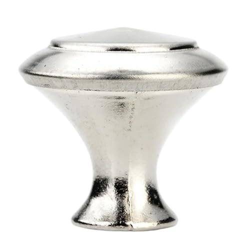 HLXDZ KnöPfe FüR SchräNke 10-teilige Schrankknöpfe Aus Edelstahl, Griffe for Schubladen, Türgriffe Mit Schrauben for Schrank, Küche, Möbelbeschläge Bequemer Griff(24mm) von HLXDZ