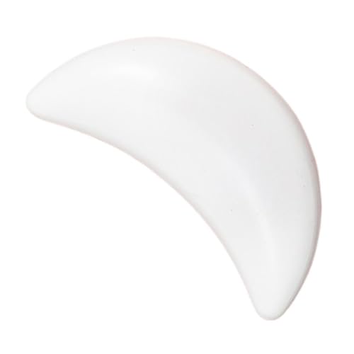 HLXDZ KnöPfe FüR SchräNke 5 Stück Keramik Mond Sterne Schrankknöpfe Cartoon Kinderzimmer Möbelknöpfe Kinder Garten Schubladenknopf Schrankgriffe Hardware Bequemer Griff(Moon White) von HLXDZ