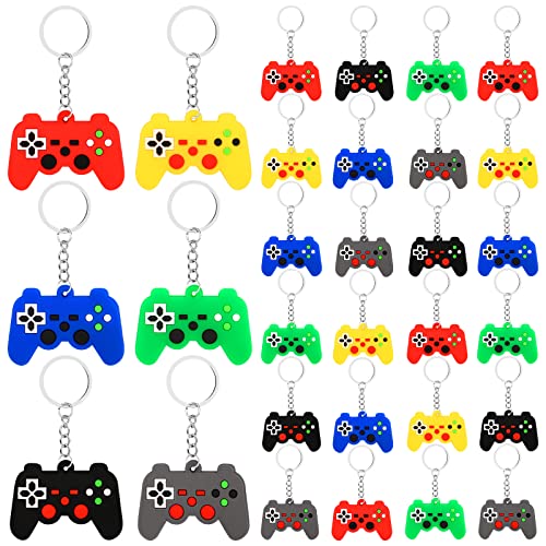 HLenyoy 30 Stück Spiel Schlüsselanhänger Party Beutel Füller Gaming Controller Griff HLenyoy 30 Stück Spiel Schlüsselanhänger Party Beutel Füller Gaming Controller Griff von HLenyoy