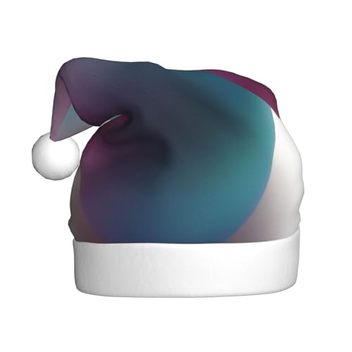 Weihnachtsmütze mit farbigen Eiern, Weihnachtsmannmützen für Erwachsene, Samt, bequeme Mütze für Neujahr, festliche Party Weihnachtsmütze mit farbigen Eiern, Weihnachtsmannmützen für Erwachsene, Samt, bequeme Mütze für Neujahr, festliche Party von HMBGFW