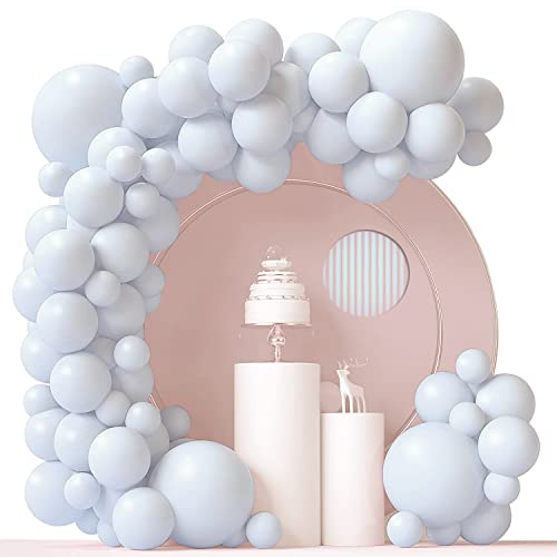 Weiß Luftballon Set, 100 Stück Weiß Ballon Girlande Verschiedene Größen 45 30 25 13 cm,Weiß Ballongirlande Helium Ballons Deko für Verlobung Hochzeit Baby Shower Geburtstag Party Dekoration von HMBTEN