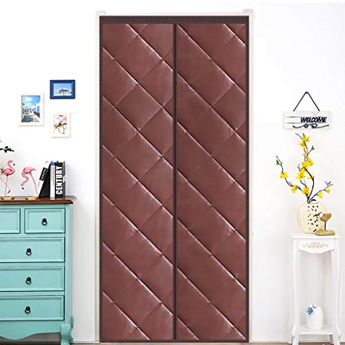 HMHD Magnet Thermovorhang, Winddicht Gegen kalte Zugluft Baumwollvorhang Ohne Bohren Easy to Install, für Kinderzimmer, Terrassentür -Brown-120x210CM HMHD Magnet Thermovorhang, Winddicht Gegen kalte Zugluft Baumwollvorhang Ohne Bohren Easy to Install, für Kinderzimmer, Terrassentür -Brown-120x210CM von HMHD