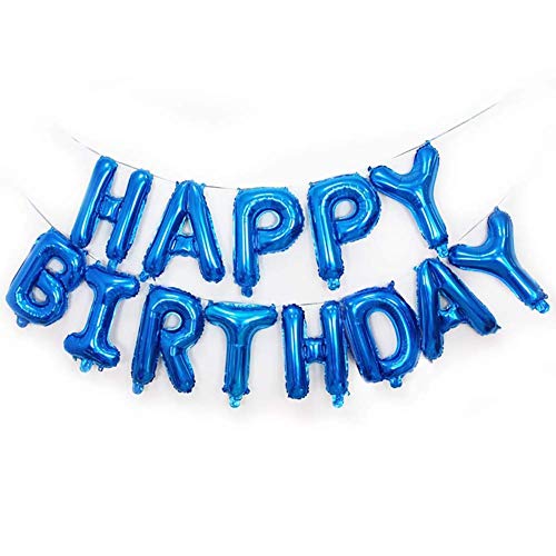 HMILYDYK Happy Birthday Ballons Alphabet Ballons Banner für Geburtstag Party Supplies 40,6 cm Luftballons Banner für Party Dekoration HMILYDYK Happy Birthday Ballons Alphabet Ballons Banner für Geburtstag Party Supplies 40,6 cm Luftballons Banner für Party Dekoration von HMILYDYK