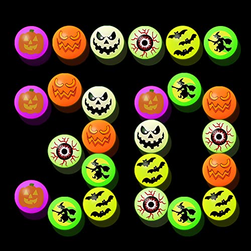 Halloween Hüpfbälle,30 Stück,Gruselige Halloween Leuchten Augapfel,Halloween Luminous Bouncy Balls,Gruselige Augen,für Halloween Party Supplies,Halloween Glow In The Dark Hüpfbälle für Kinder Halloween Hüpfbälle,30 Stück,Gruselige Halloween Leuchten Augapfel,Halloween Luminous Bouncy Balls,Gruselige Augen,für Halloween Party Supplies,Halloween Glow In The Dark Hüpfbälle für Kinder von HMYHONDI