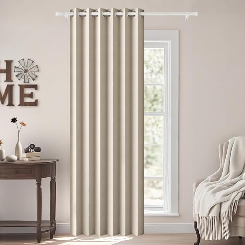 HMYI Vollverdunkelnde Plissee-Vorhänge mit Magnetverschluss, Raumverdunkelung, wärmeisoliert, für Wohnzimmer drinnen und draußen, 1 Panel, B 45 x L 90, Hellbraun HMYI Vollverdunkelnde Plissee-Vorhänge mit Magnetverschluss, Raumverdunkelung, wärmeisoliert, für Wohnzimmer drinnen und draußen, 1 Panel, B 45 x L 90, Hellbraun von HMYI