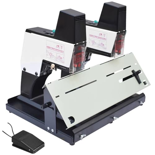 Elektrische Sattelhefter, Automatischer Tischhefter, A3 Flachstich-Sattelhefter, 9 Geschwindigkeiten, Stauschutz, Platten- und Buchbindemaschine, Einzel-/Doppelheftung, mit Pedalen,B Elektrische Sattelhefter, Automatischer Tischhefter, A3 Flachstich-Sattelhefter, 9 Geschwindigkeiten, Stauschutz, Platten- und Buchbindemaschine, Einzel-/Doppelheftung, mit Pedalen,B von HNBYLMM