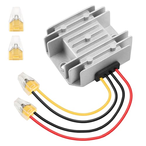 Spannungswandler 24v auf 12v, DC DC wandler 24 auf 12, spannungsbegrenzer 12, 8V-40V zu 12V 3A 36W, Spannungsregler 24v auf 12v für Gartenbeleuchtung, Instrumentierung von HNCY