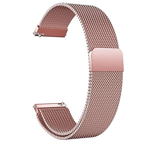 Edelstahl Uhrenarmband Mesh 16/18/20/22/24mm Gold/Silber/Schwarz Ersatz Metall Armband Edelstahlarmband mit Magnetverschluss Smartwatch Schnellverschluss Watch Uhren Ersatzband für Damen Herren Edelstahl Uhrenarmband Mesh 16/18/20/22/24mm Gold/Silber/Schwarz Ersatz Metall Armband Edelstahlarmband mit Magnetverschluss Smartwatch Schnellverschluss Watch Uhren Ersatzband für Damen Herren von HNGM