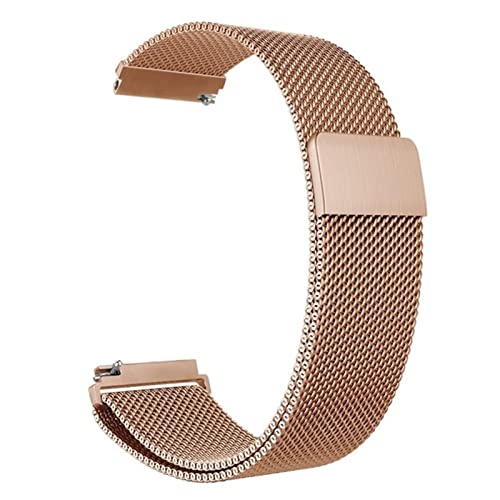 Edelstahl Uhrenarmband Mesh 16/18/20/22/24mm Gold/Silber/Schwarz Ersatz Metall Armband Edelstahlarmband mit Magnetverschluss Smartwatch Schnellverschluss Watch Uhren Ersatzband für Damen Herren Edelstahl Uhrenarmband Mesh 16/18/20/22/24mm Gold/Silber/Schwarz Ersatz Metall Armband Edelstahlarmband mit Magnetverschluss Smartwatch Schnellverschluss Watch Uhren Ersatzband für Damen Herren von HNGM