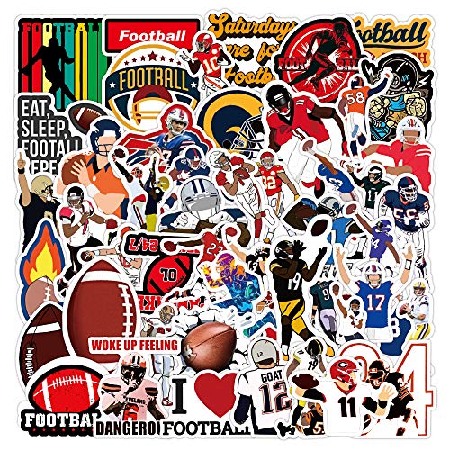 HNTR American Football Aufkleber, 50 Touchdown NFL-Aufkleber HNTR American Football Aufkleber, 50 Touchdown NFL-Aufkleber von HNTR