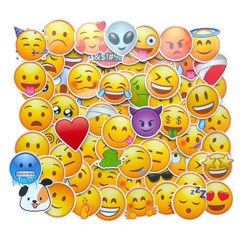 HNTR Emoji Aufkleber XL | 100 Smiley Sticker für Scrapbook, Stickerbuch, Laptop, Kindle & mehr HNTR Emoji Aufkleber XL | 100 Smiley Sticker für Scrapbook, Stickerbuch, Laptop, Kindle & mehr von HNTR