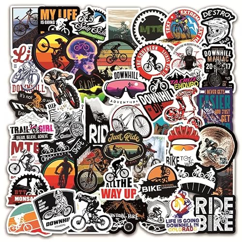 HNTR Fahrradaufkleber | 50 Bike Rider Decals von HNTR