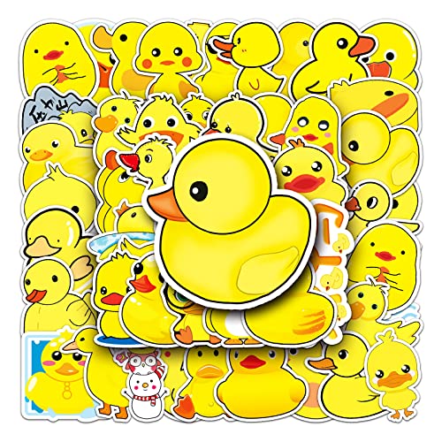 HNTR® Gelbe Ente Aufkleber | 50 Quacktastic Duckling Decals | Niedliche wasserdichte Vinyl-Aufkleber für Laptops, Wasserflaschen, Sammelalben & Tagebücher HNTR® Gelbe Ente Aufkleber | 50 Quacktastic Duckling Decals | Niedliche wasserdichte Vinyl-Aufkleber für Laptops, Wasserflaschen, Sammelalben & Tagebücher von HNTR
