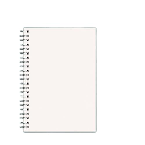 HNULGVI spiralbuch 80 Blätter A5/B5/A4 Flip Over Verdickte Gitter/Blank/Horizontale Linie Notizblock Journal Tagebuch Skizzenbuch(A5,Horizontal Line) von HNULGVI