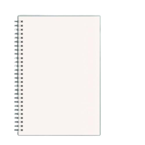 HNULGVI spiralbuch 80 Blätter A5/B5/A4 Flip Over Verdickte Gitter/Blank/Horizontale Linie Notizblock Journal Tagebuch Skizzenbuch(B5,Horizontal Line) von HNULGVI