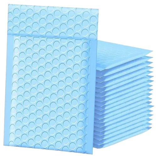 versandtaschen 100Pcs Verpackung Liefert Verpackung Tasche Blase Mailer Kleine Business Umschlag Mailer(Blue,15 * 18cm) von HNULGVI