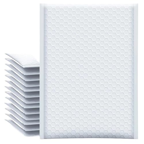versandtaschen Blase Umschlag Selbst Dichtung Klebstoff Mailer Verpackung Lagerung Organizer Wasserdichte Paket Taschen(10PACK,11 * 13cm) von HNULGVI