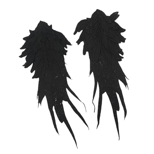1Pair Haltbarkeitsflügel Patches Nähen Von Flügelflecken Stilvolle Kleidungsstücke Für Jackenhüte Und Beutel Nähen von HNsdsvcd
