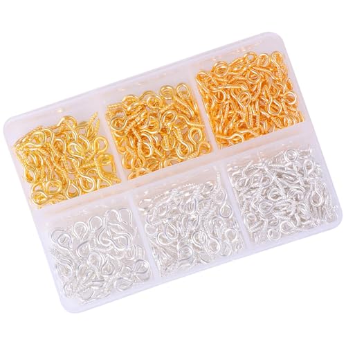 200pcs Schraubnadel Augenstift Für Handwerks Und Schmuckbefund Erkenntnisse Izeletten Schraubenschraube Augenstift Haken 3 Unterschiedliche Größe 200pcs Schraubnadel Augenstift Für Handwerks Und Schmuckbefund Erkenntnisse Izeletten Schraubenschraube Augenstift Haken 3 Unterschiedliche Größe von HNsdsvcd